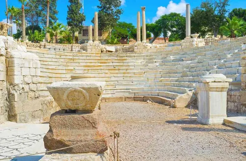 Roman Theater, Alexandria Discover the ancient Roman Theater on your Alexandria day trip